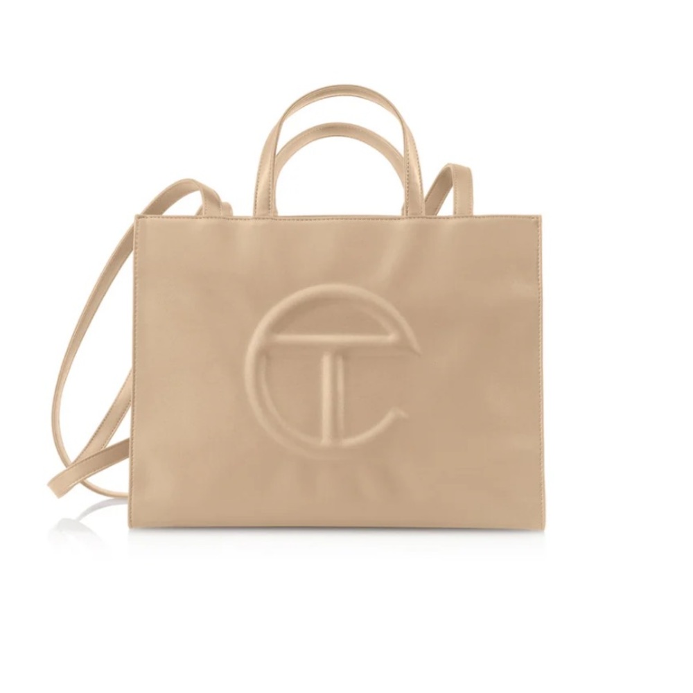 TELFAR - brand new with tags - medium shopping tote in cream - sold out!